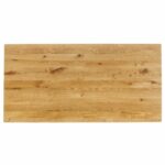 Table Top Tavola Straight Edge Oak 160x80