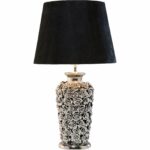 Table Lamp Rose Silver 57cm