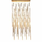 Pendant Lamp Living Vegas Deluxe Brass LED