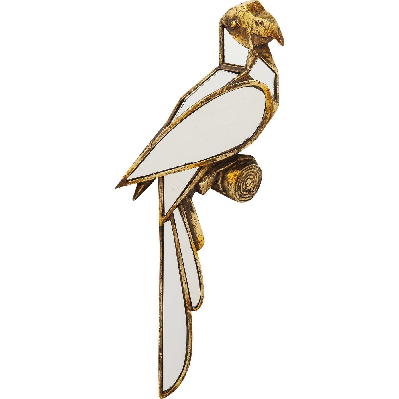 KARE-51219-1400x1400 Wall Object Parrot Mirror 15x43cm - Image 1