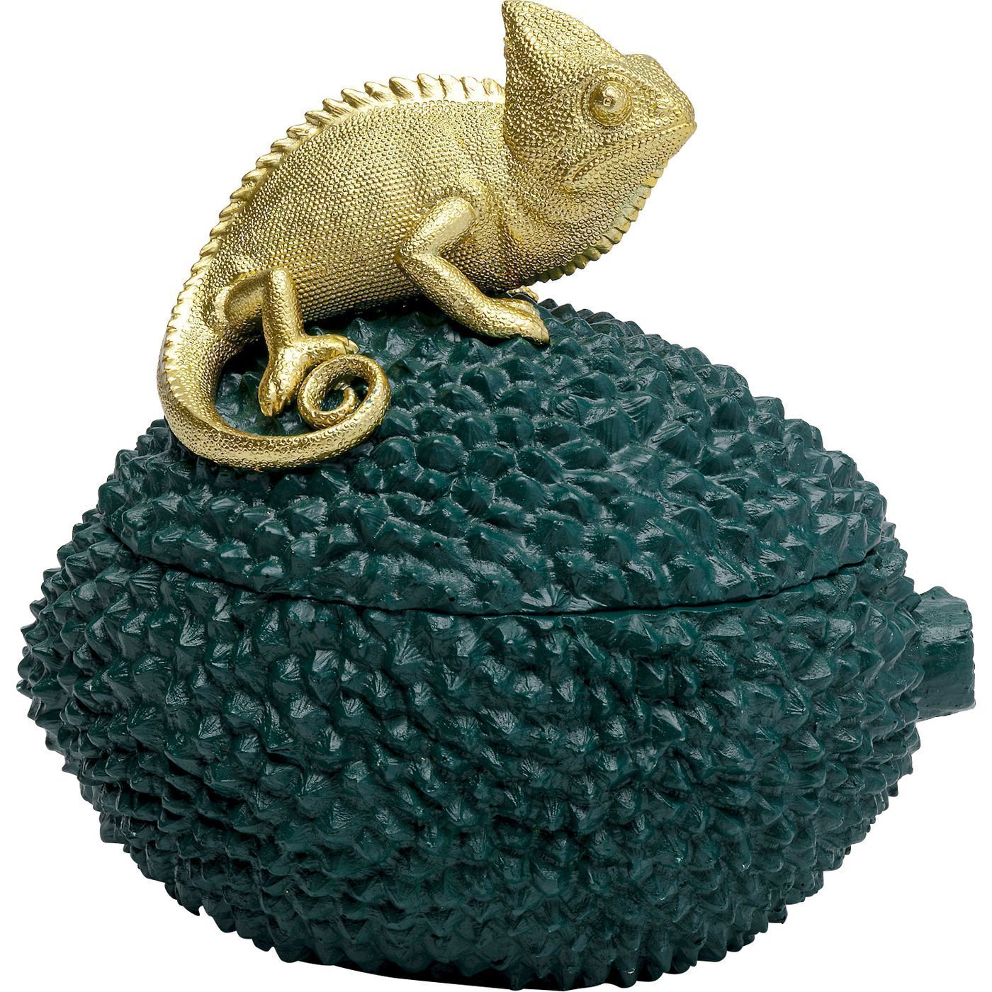 KARE-51562-1400x1400 Deco Jar Jackfruit Chameleon 20cm - Image 1