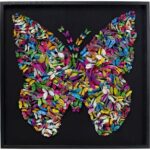 Object Picture Farfalla 120x120cm