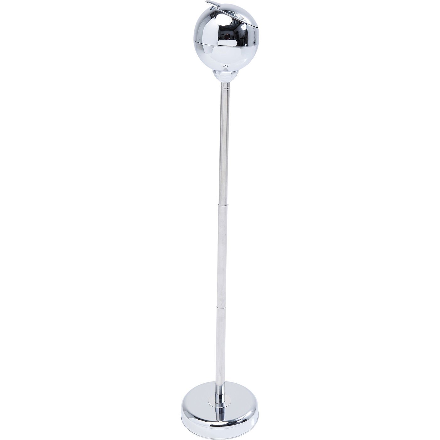 KARE-5171-1400x1400 Floor Ashtray Spheric Chrome - Image 1