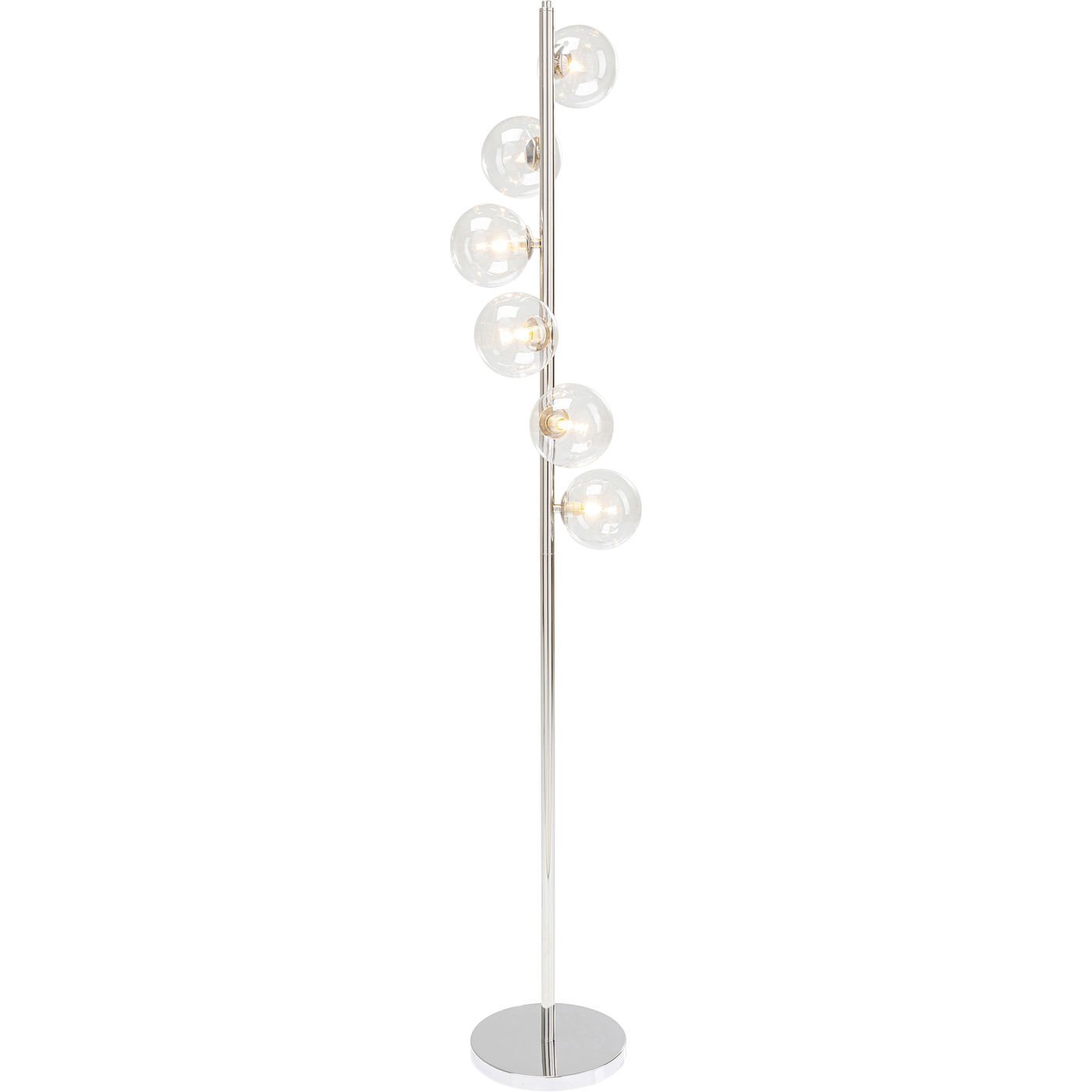 KARE-52510-1400x1400 Floor Lamp Scal Balls Chrome 160cm - Image 1
