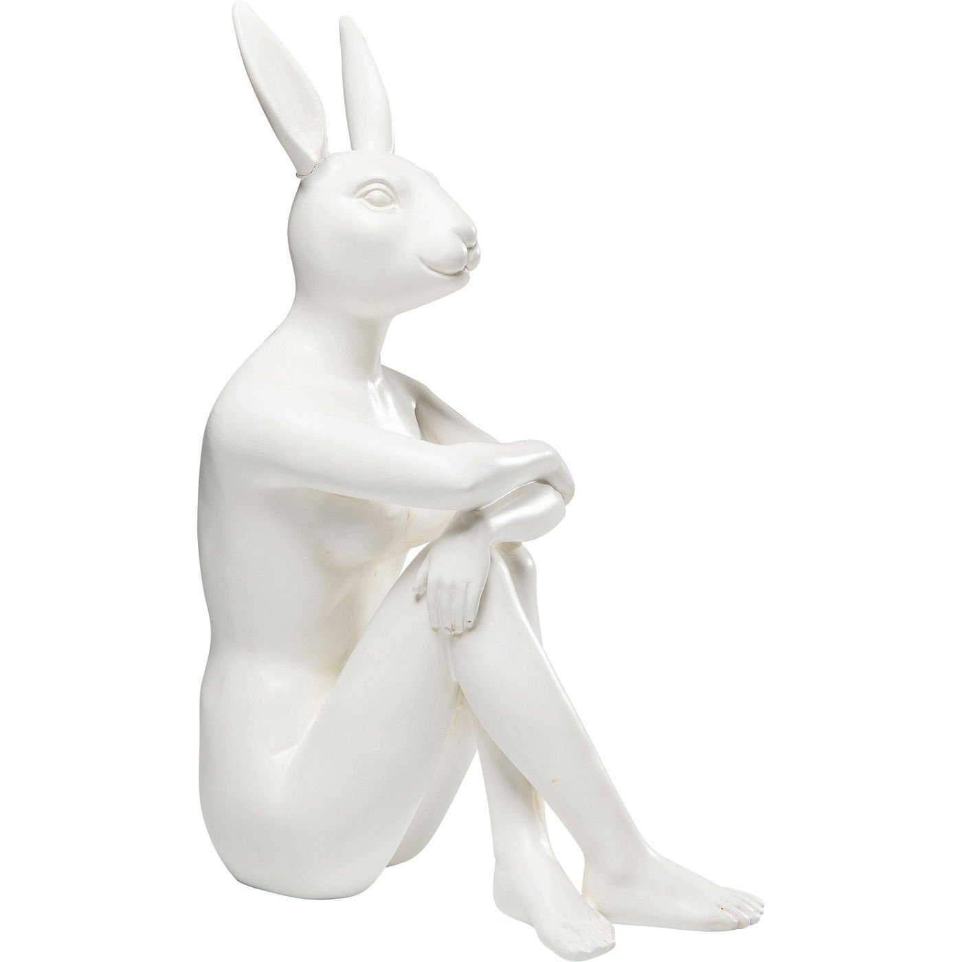 KARE-61534-1400x1400 Deco Figurine Rabbit Gillie White - Image 1
