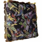 Cushion Tropical Garden Fringe 45x45cm