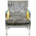 Armchair Regency Zebra