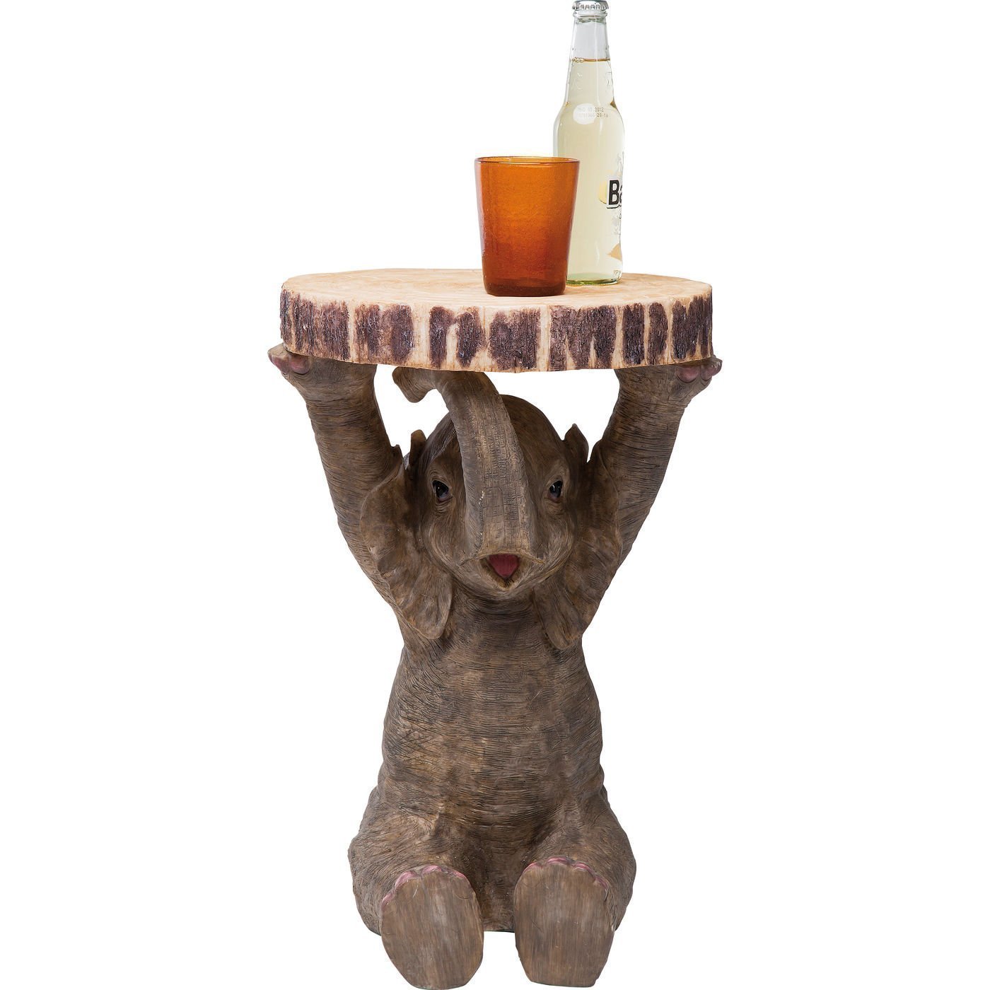 KARE-78893-1400x1400 Side Table Animal Elephant Ø35cm - Image 1