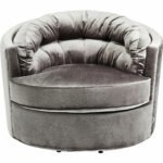 Swivel Armchair Music Hall Grey