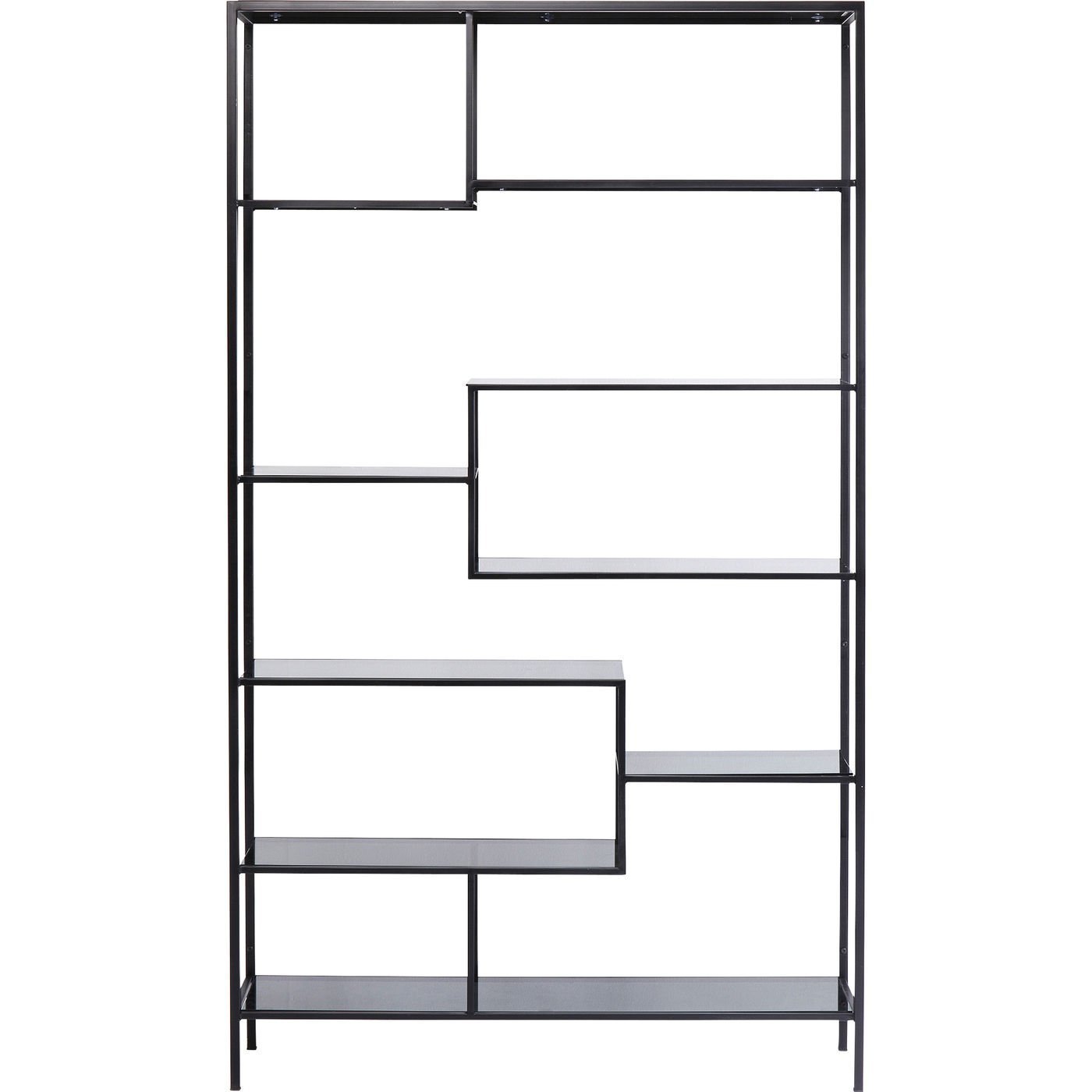 KARE-84124-1400x1400 Shelf Loft Black 115x195cm - Image 1