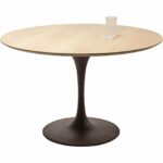 Table Invitation Set Oak Black Ø120cm