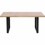 Table Jackie Oak Black 160x80