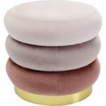 Stool Sandwich Mauve Ø45cm