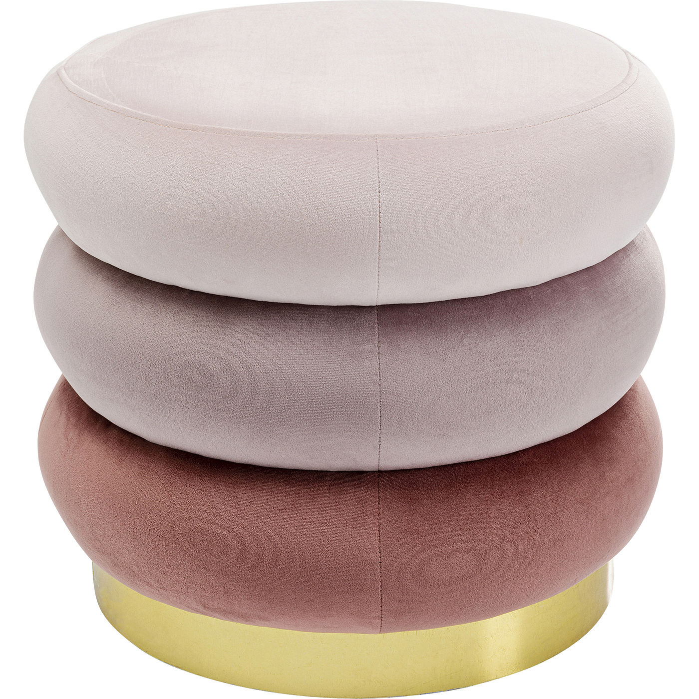 KARE-84965-1400x1400 Stool Sandwich Mauve Ø45cm - Image 1