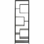 Shelf Loft Black 60x195cm