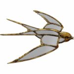Wall Object Swallow Mirror 37x25cm