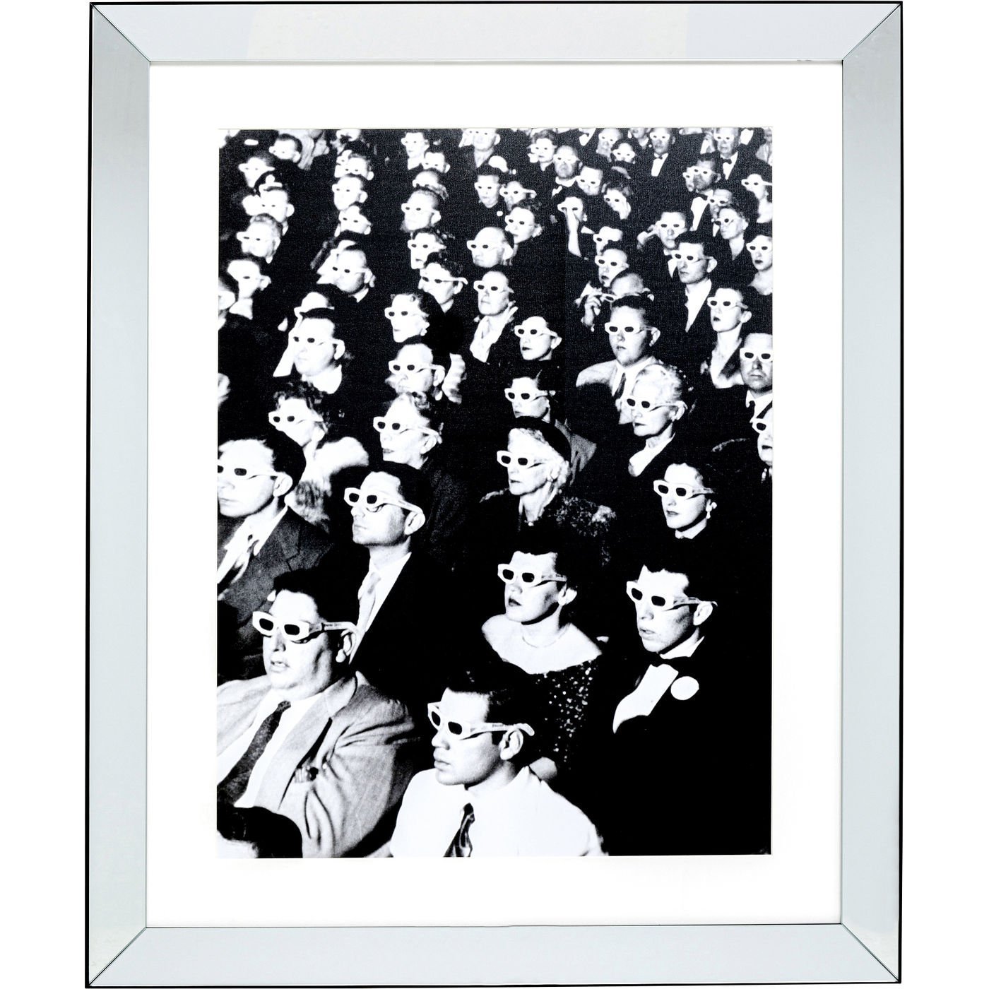 KARE-53050-1400x1400 Framed Picture Audience 85x105cm - Image 1