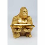 Deco Figurine Gorilla Butler 37cm