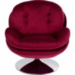 Swivel Armchair Cosy Berry