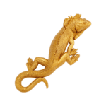 Wall Object Lizard 31x11cm
