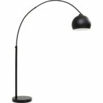 Floor Lamp Lounge Small Deal Eco Matt Black 175cm