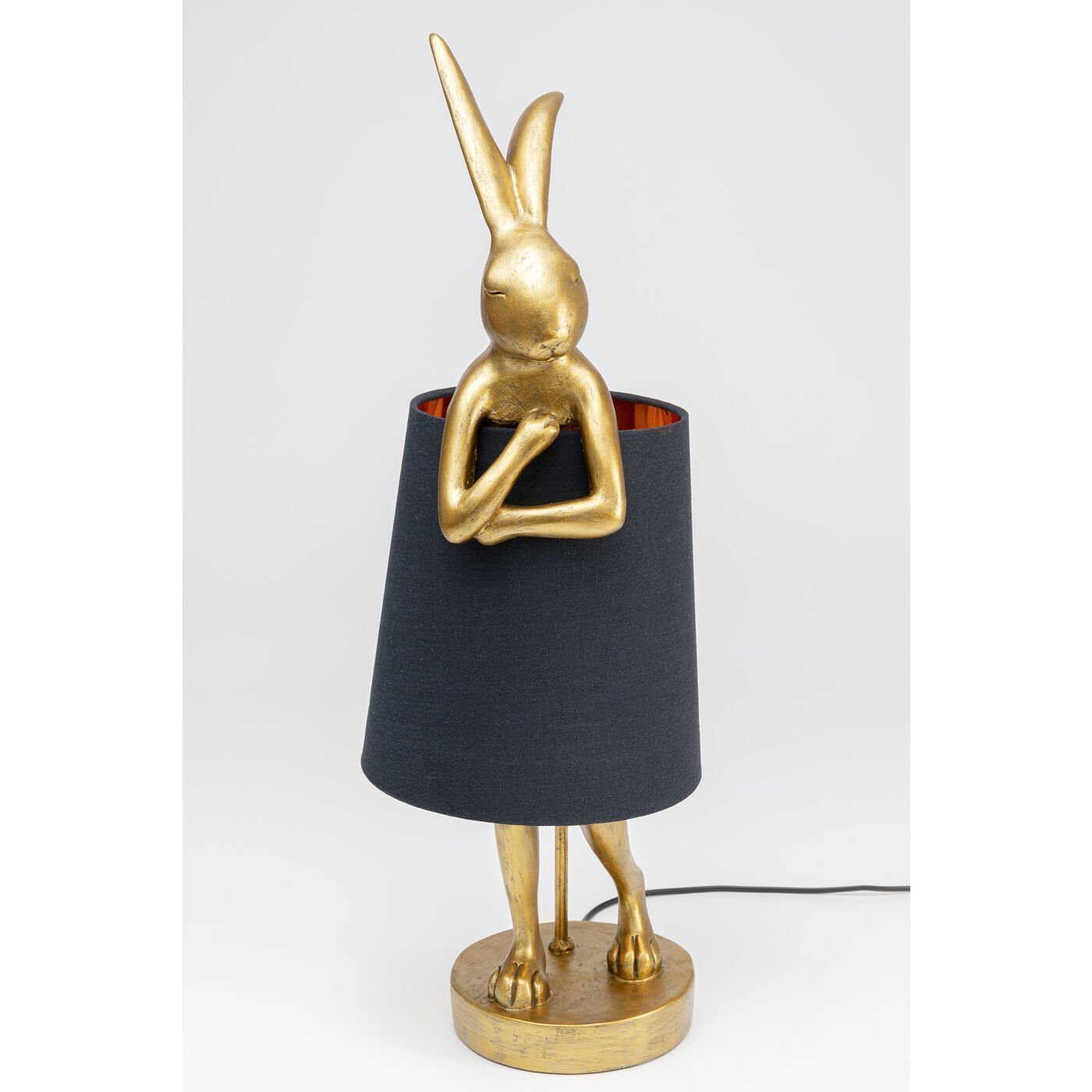 Table Lamp Animal Rabbit Gold/Black 68cm