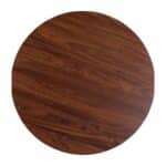 Table Top Schickeria Walnut Ø80cm