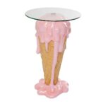 Bistro Table Ice Cream Pink Ø48cm