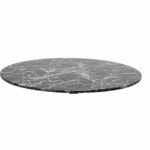 Table Top Schickeria Marble Black Ø80cm