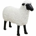 Deco Figurine Bathilde White 73cm