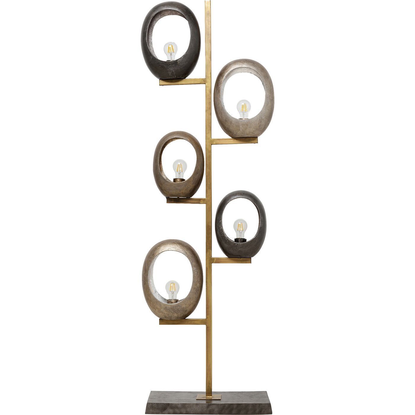 KARE-54275-1400x1400 Floor Lamp Five Loops 173cm - Image 1