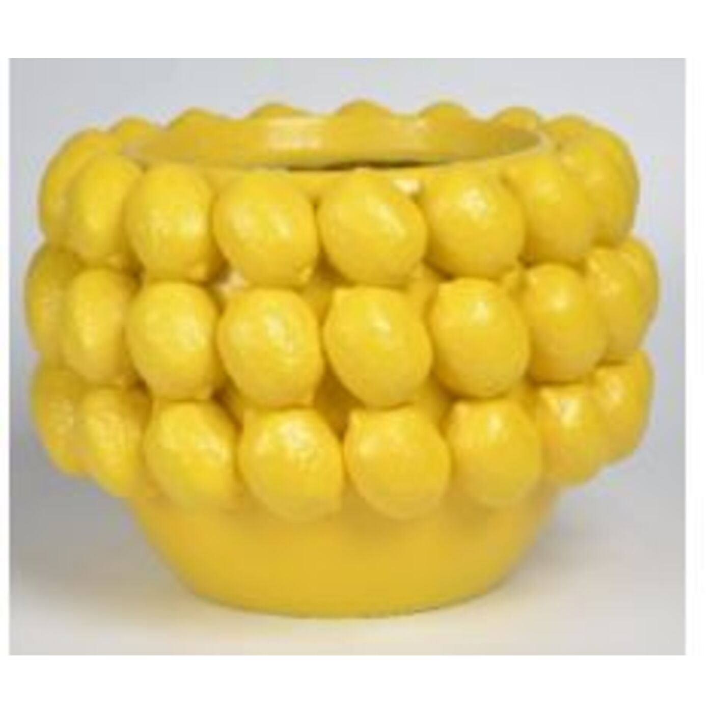 KARE-54727-1400x1400 Deco Planter Lemon Juice 22cm - Image 1