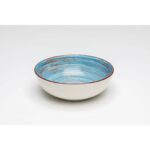 Bowl Swirl Blue Ø22cm