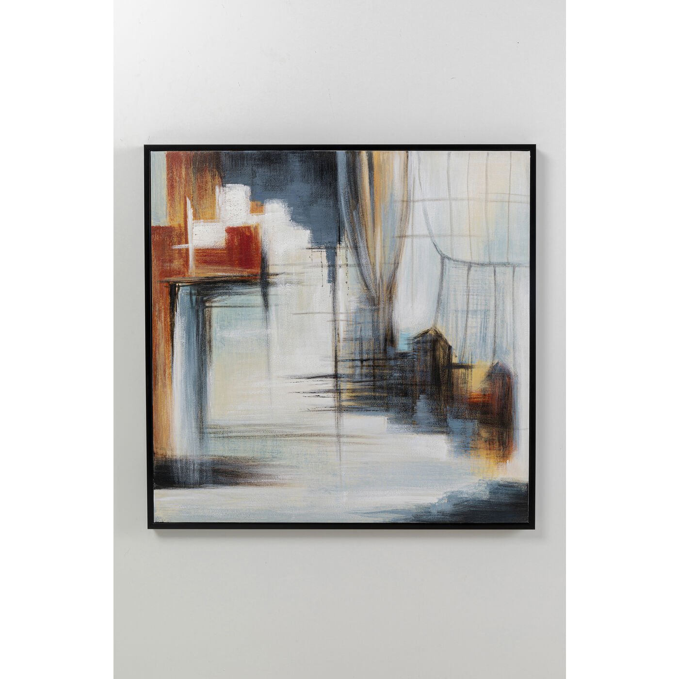 KARE-55432-1400x1400 Framed Picture Visione Front 100x100cm - Image 1