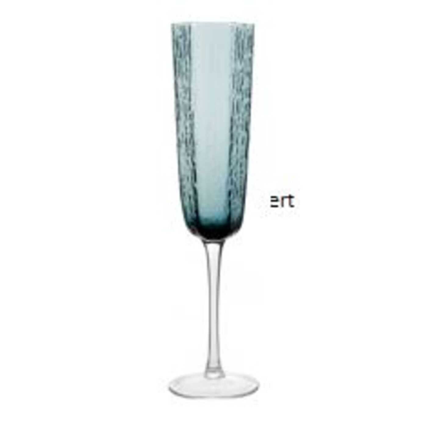 KARE-55629-1400x1400 Champagne Glass Cascata Blue - Image 1