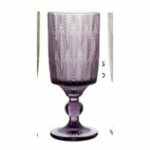 Wine Glass Fogli Purple