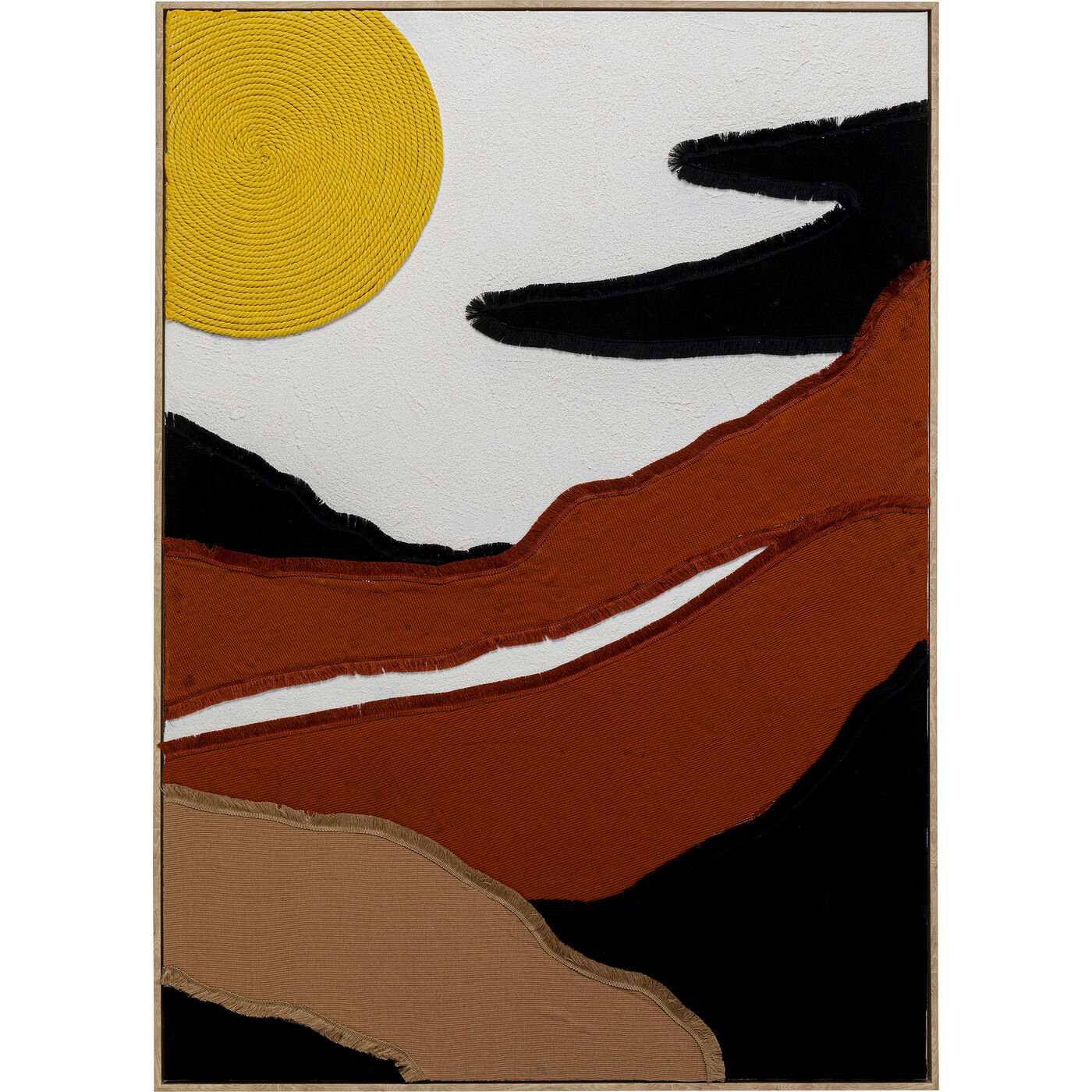 KARE-57005-1400x1400 Canvas Picture Artistic Sunrise 70x110cm - Image 1