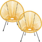 Armchair Acapulco Yellow (2/Set)