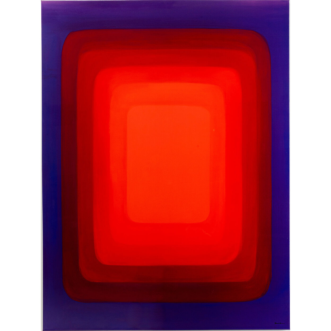 KARE-56163-1400x1400 Canvas Picture Tendency Red 120x160cm - Image 1