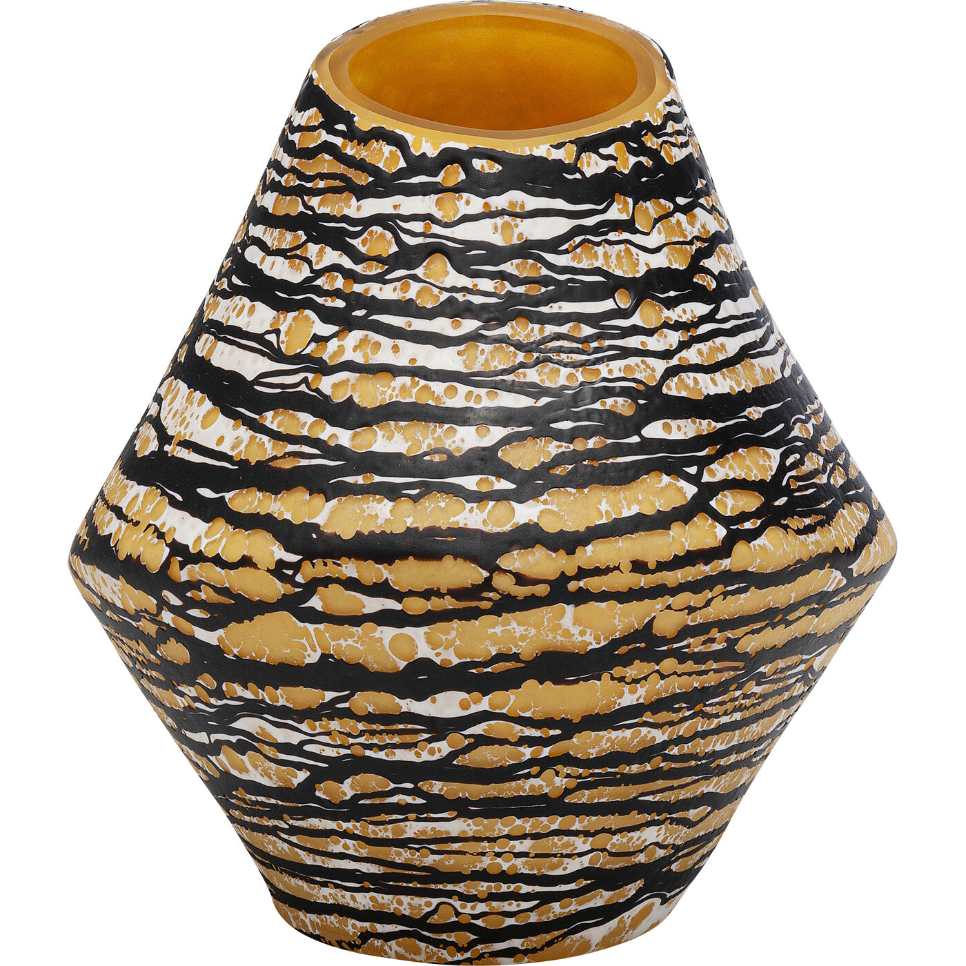 KARE-56236-1400x1400 Vase Volante Amber 27cm - Image 1