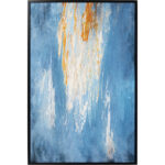 Framed Picture Artistas Blue 120x180cm