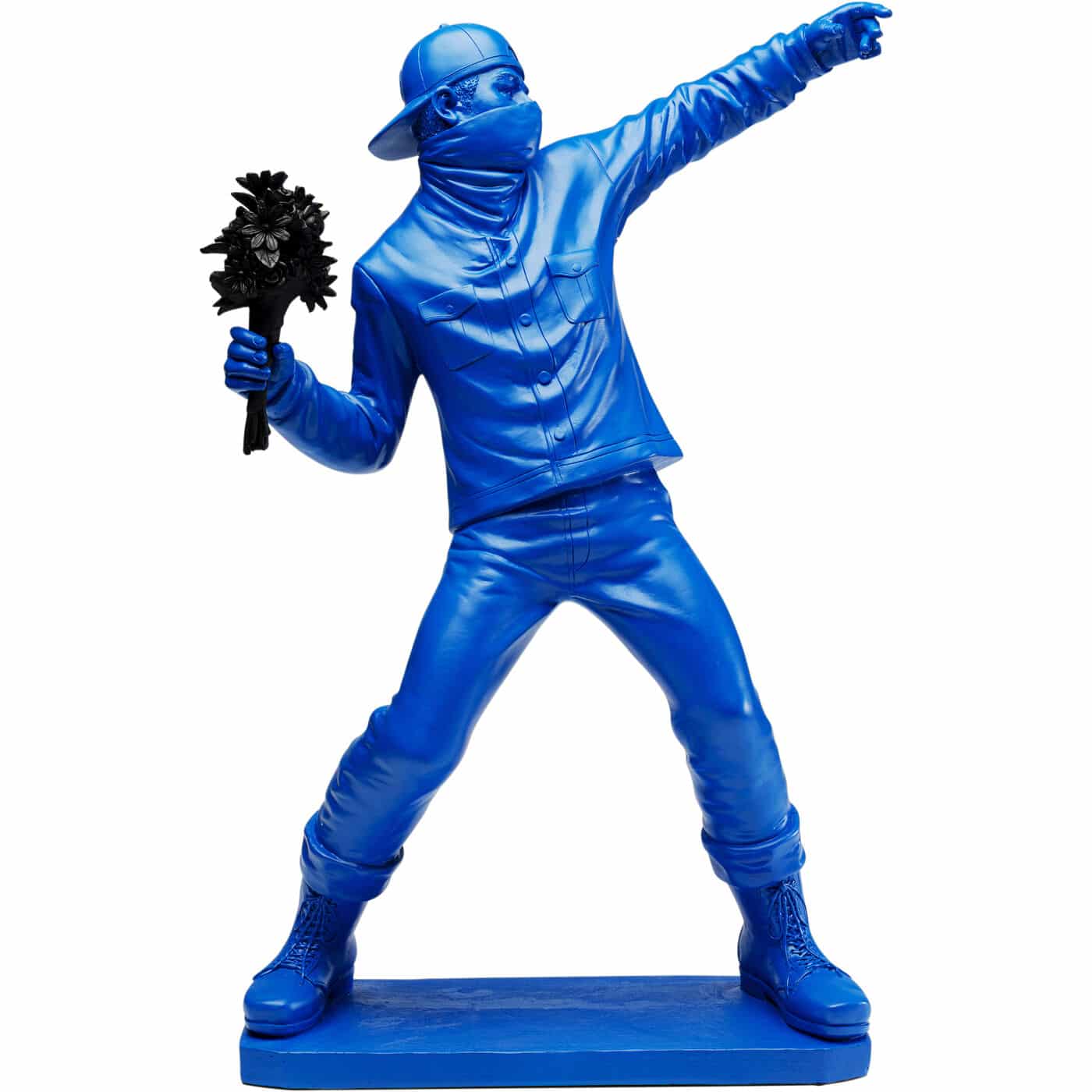KARE-56373-1400x1400 Deco Figurine Street Art Bouquet Blue 67cm - Image 1