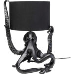 Table Lamp Octopus Black 48cm