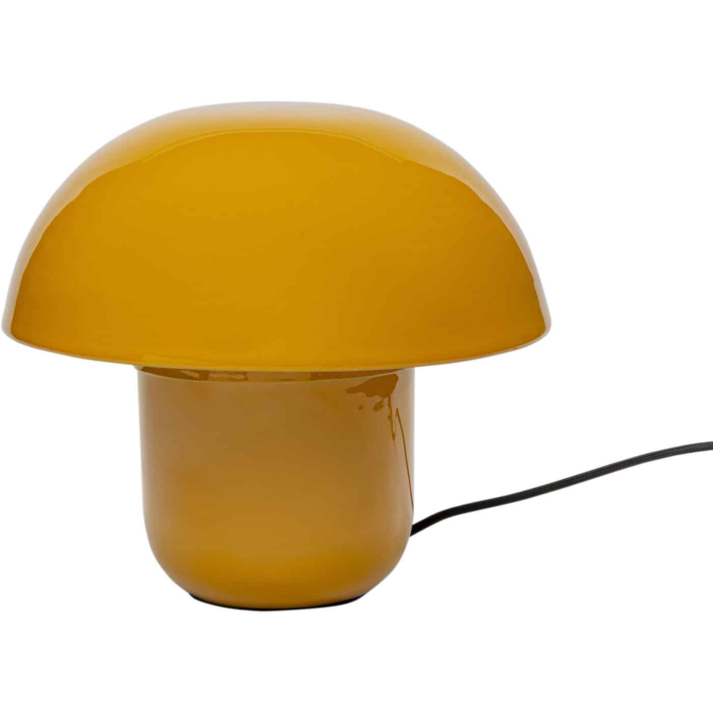 KARE-56438-1400x1400 Table Lamp Mushroom Shiny Yellow 27cm - Image 1