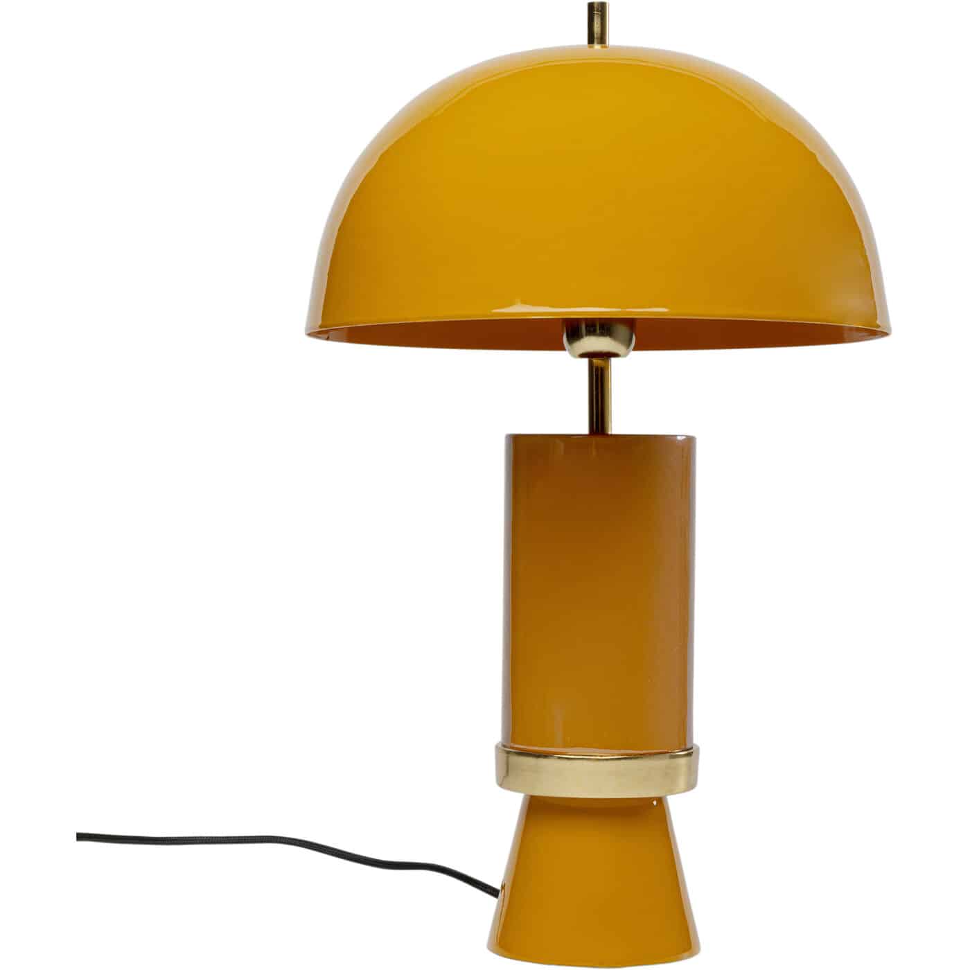 KARE-56442-1400x1400 Table Lamp Josy Yellow 51cm - Image 1