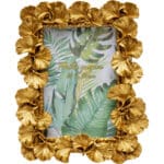 Picture Frame Ginkgo Leaf Gold 10x15cm