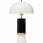 Table Lamp Josy White Black 51cm