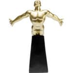 Deco Figurine Jumper Gold 37cm