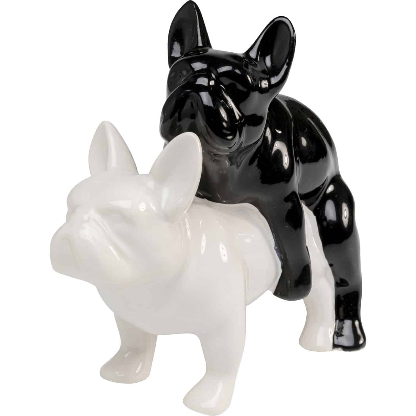 KARE-56836-1400x1400 Deco Figurine Love Dogs Black - Image 1