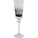 Champagne Glass Mimi Grey 24cm